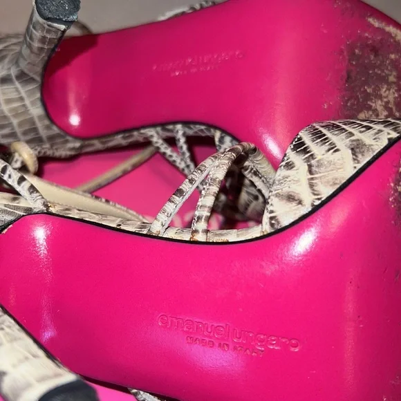 Emanuel Ungaro Heels Vintage y2k - Picture 7 of 9